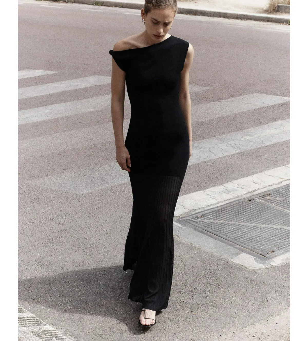 Sir the Label Indigo Twist Dress Black Size AU 6 - Image 5