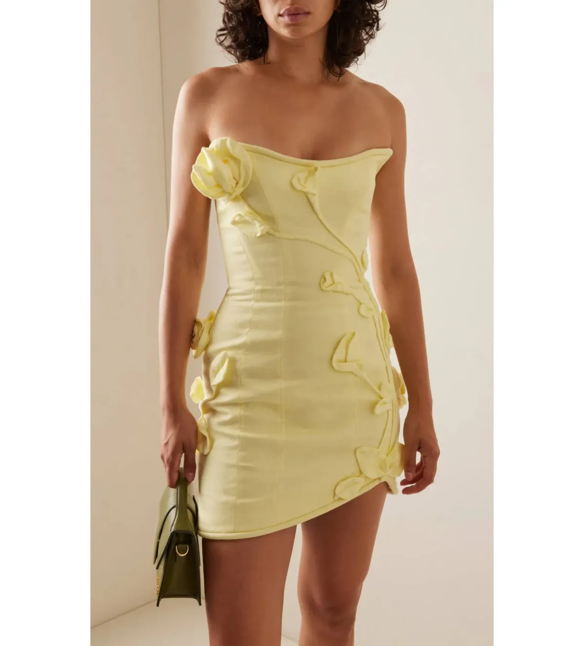 Zimmermann  Matchmaker Rose Mini Dress Yellow Size 3 / AU 14 - Image 2