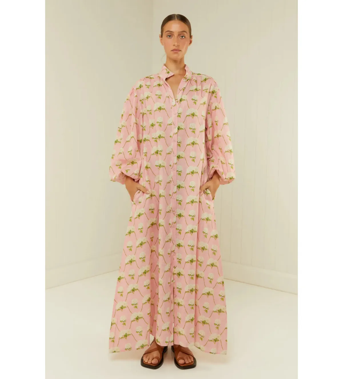 Palm Noosa Noddy Dress in Diamond Hydrangea Size AU 12 - Image 1