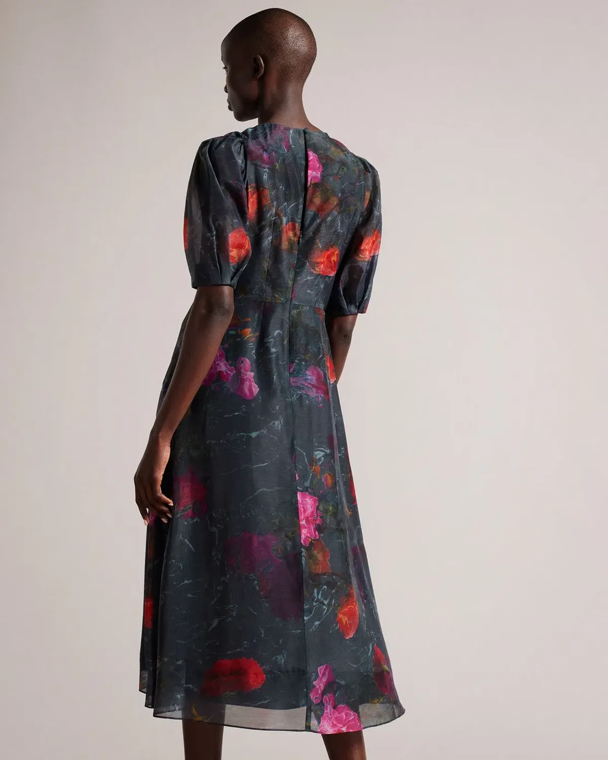 Ted Baker Mekayla Empire Midi Dress Size 3 / AU 12 - Image 4