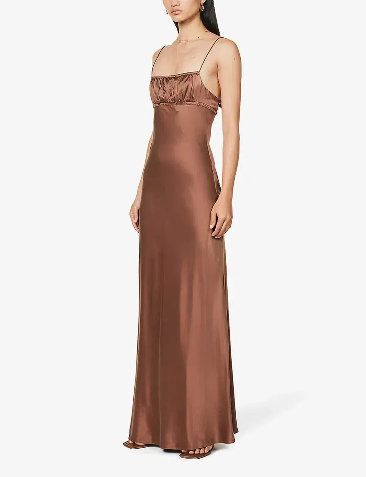 Bec & Bridge Amber Maxi Dress Brown Size 6 - Image 1