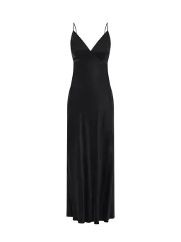 Kivari Bianca Slip Dress Black Size 4 for rent on The Volte - image 4