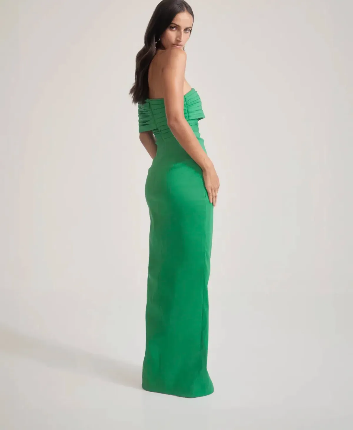 Sheike Giselle Gown Jade Green Size 10 - Image 1