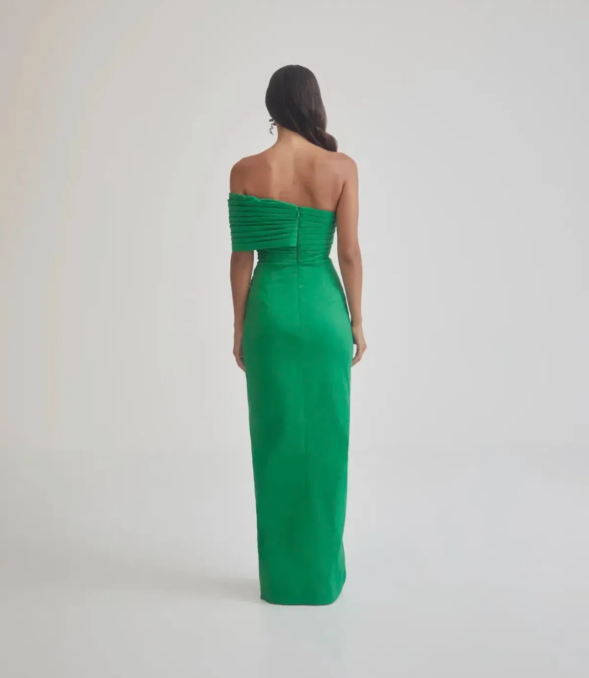 Sheike Giselle Gown Jade Green Size 10 - Image 3