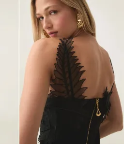 AJE Daisy Maxi Dress Black Size S /Au 8  for rent on The Volte - image 4