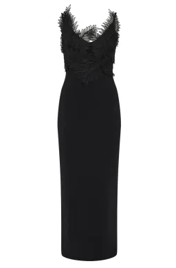 AJE Daisy Maxi Dress Black Size S /Au 8  for rent on The Volte - image 5