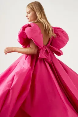 Aje Manifestation Gown Fuchsia Size 14 for rent on The Volte - image 3
