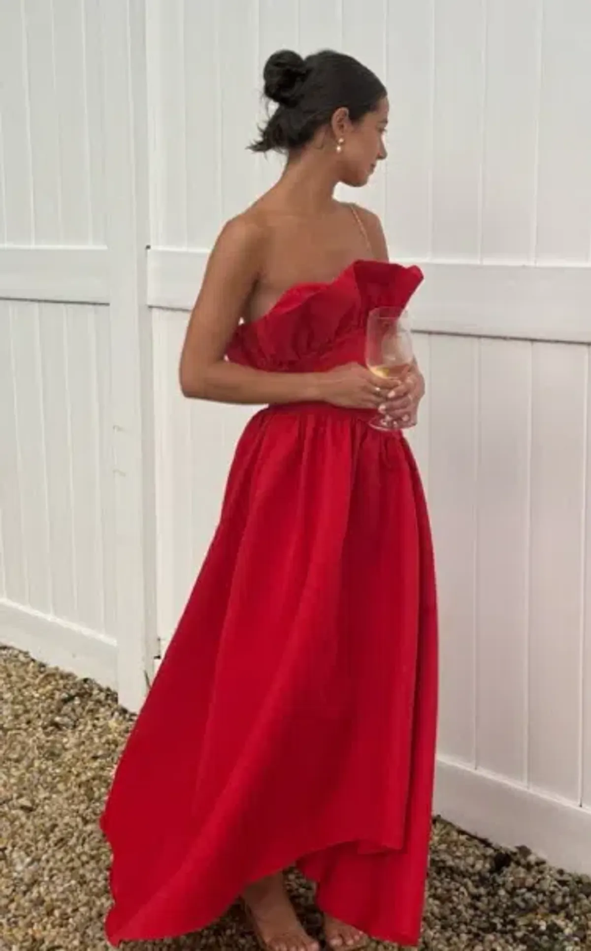 Elliatt Laurel Dress Red Size 10  - Image 2