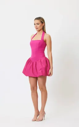 Bianca & Bridgett  Brianna Mini Dress Pink Size XL / AU 14 for rent on The Volte - image 3