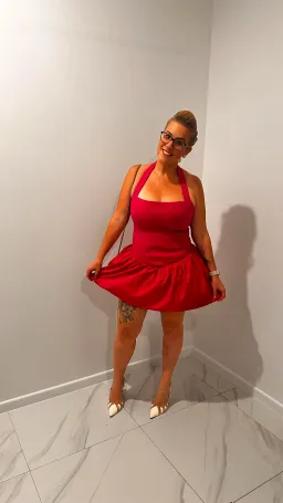 Bianca & Bridgett  Brianna Mini Dress Pink Size XL / AU 14 for rent on The Volte - image 1