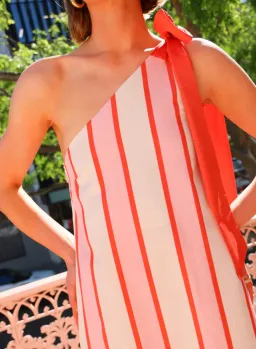 Aston Studio Mila Dress Hana Stripe Size 8 for rent on The Volte - image 3