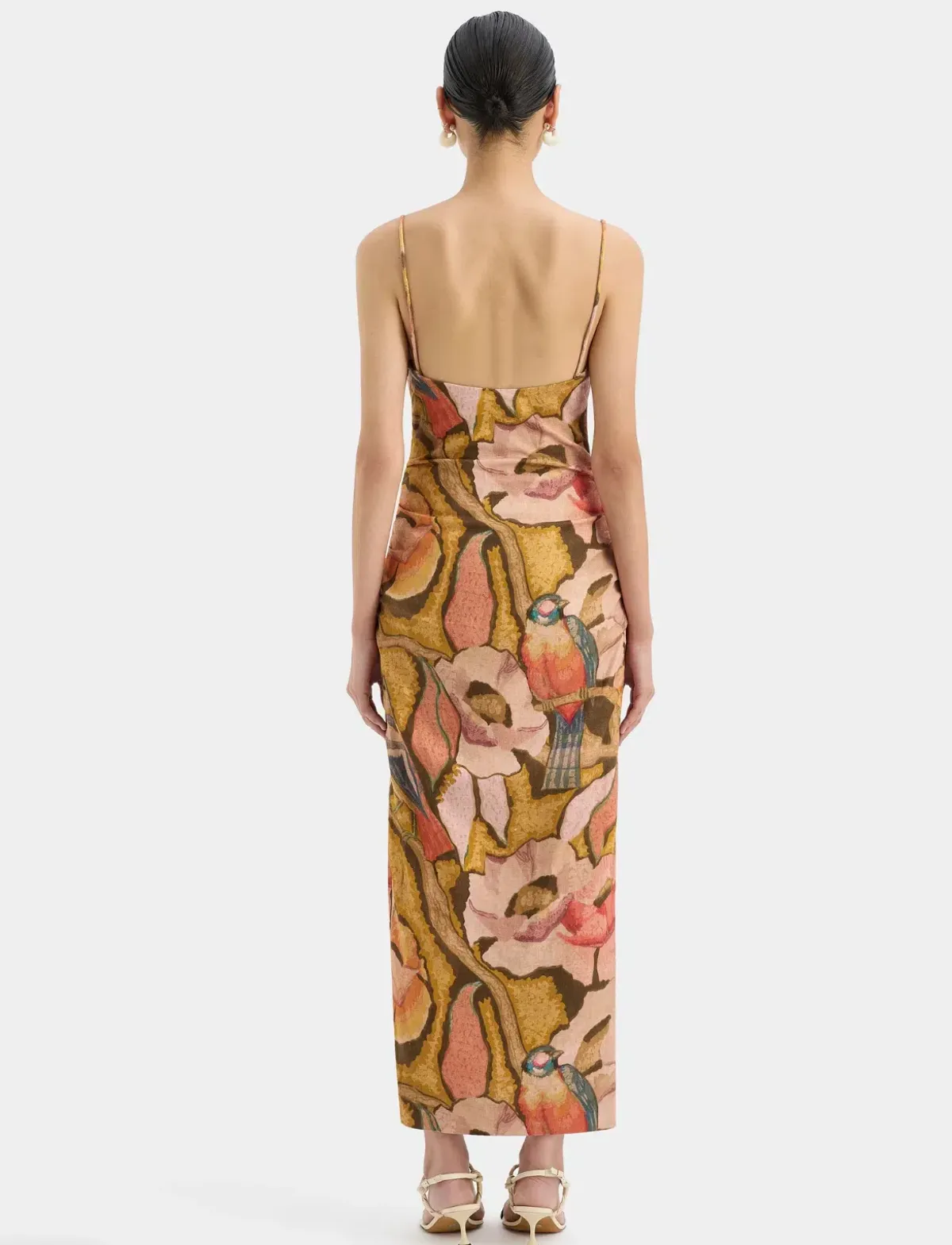 Sir the Label Talulah Column Dress Sanderling Floral Size 10 - Image 2