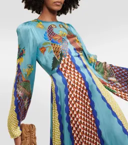 ALEMAIS Gilly Flare Sleeve Dress Multi Size AU 10 for rent on The Volte - image 8