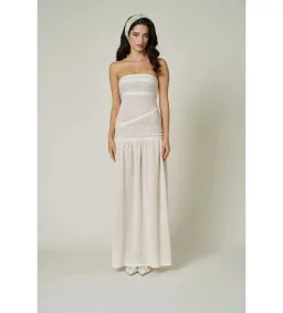 Fait Par Poutch Colette Dress White Size S / AU 8 for rent on The Volte - image 1