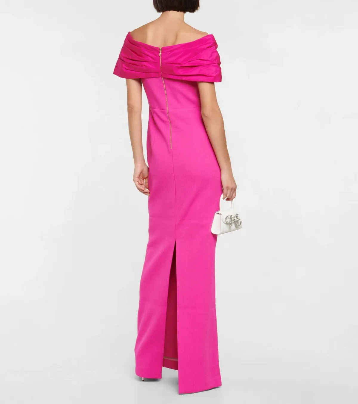 Rebecca Vallance Cupids Bow Gown Pink Size 10 - Image 2