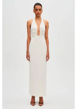 Misha Collection Alusia Dress Ivory Size 6/XS for rent on The Volte - image 1