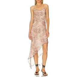 Bec & Bridge Florentine Asym Midi Dress Floral Versailles Size 10 for rent on The Volte - image 3