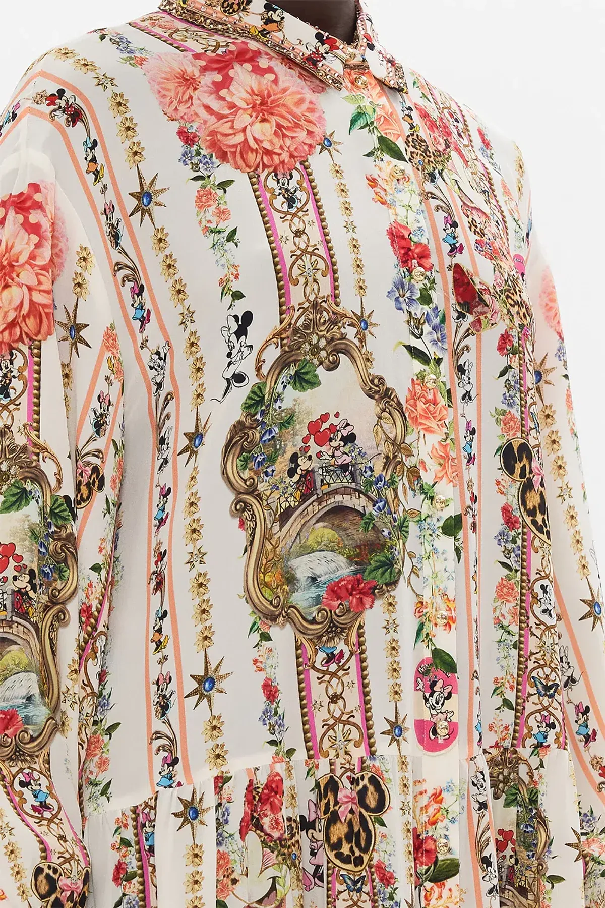 Camilla Tiered Shirt Minnie Dress Minnie Magic Forever Size L / AU 14 - Image 2