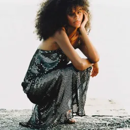 Rat & Boa Solar Maxi Dress Gown in Black with Sequin Size M / AU 10 for rent on The Volte - image 2