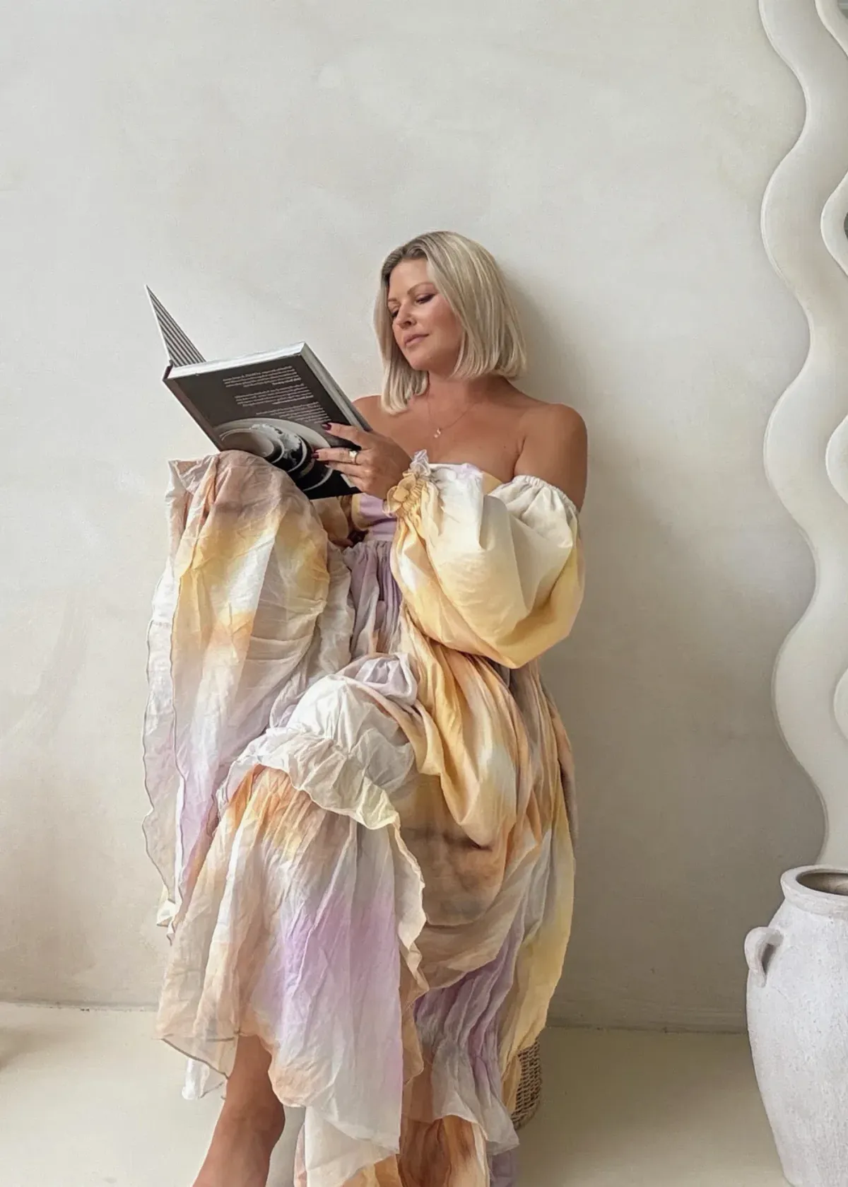 Rooh Collective Poppy Rainbow Maxi Dress Multi Size AU 12  - Image 2