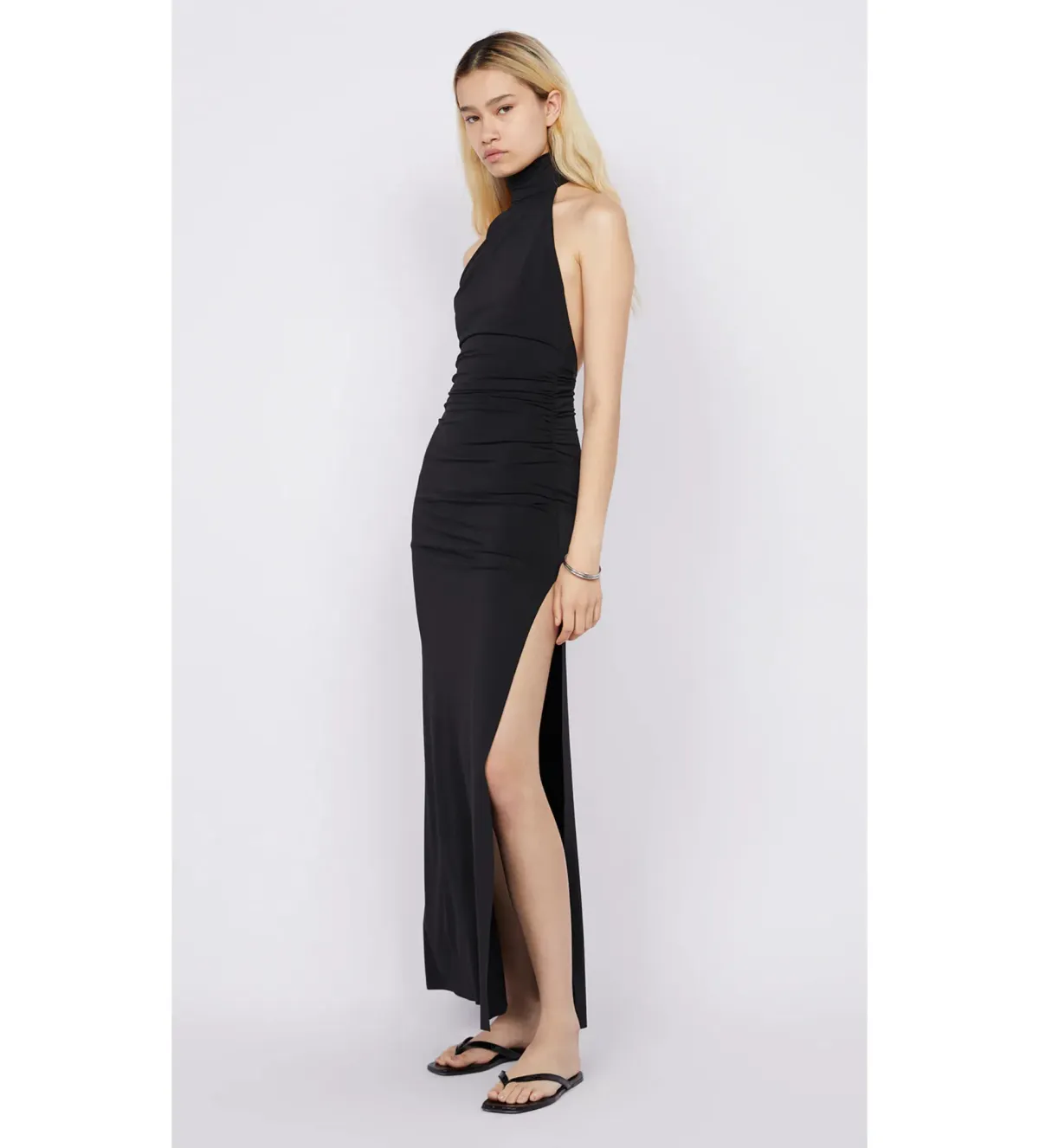Bec & Bridge Larsen Racer Midi Dress Black Size XS / AU 6 - Image 2