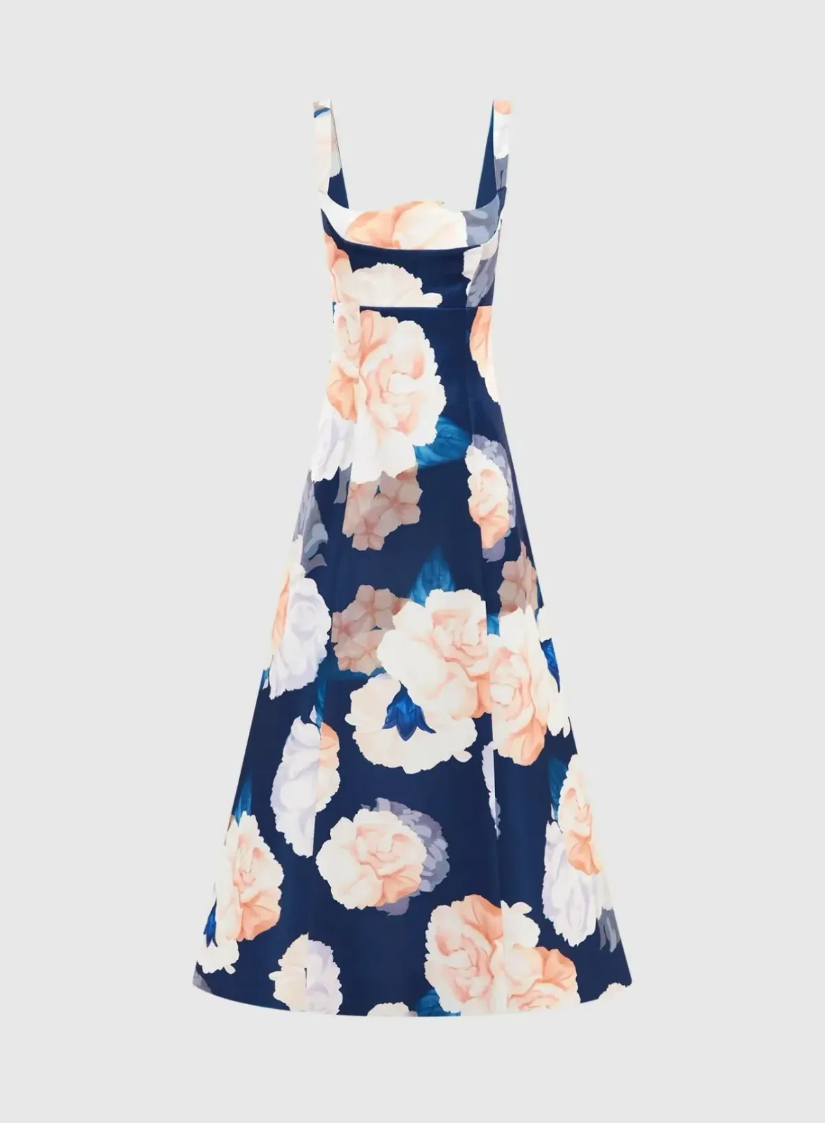 Leo Lin Odette Midi Dress in Rosebud Print Size AU 10 - Image 2