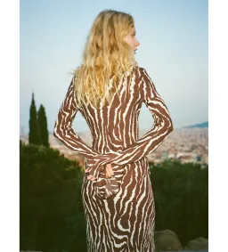 Realisation Par The Gia Dress in Animal Print Size Small / AU 8 for rent on The Volte - image 4
