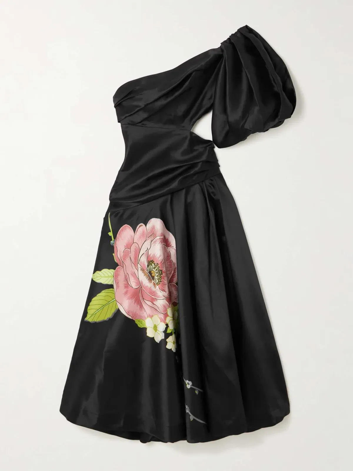 Alémais Regent Noir Gown Black Floral Size 16 - Image 3