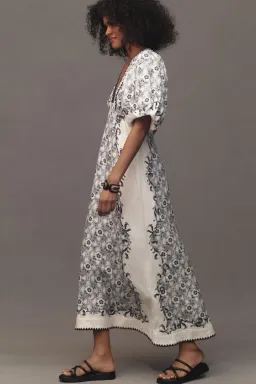 Alemais Airlie Midi Dress Floral Size 14  for rent on The Volte - image 2