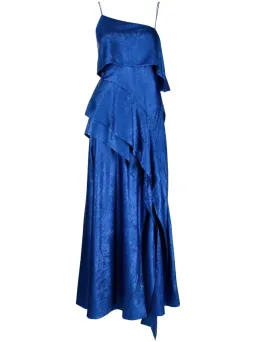 Acler Harley Midi Dress Regal Blue Size 10 for rent on The Volte - image 3