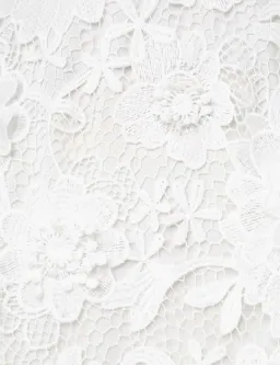 Zimmermann The Halliday Lace Flower Midi Dress in Ivory Size 1 / AU 10 for rent on The Volte - image 7