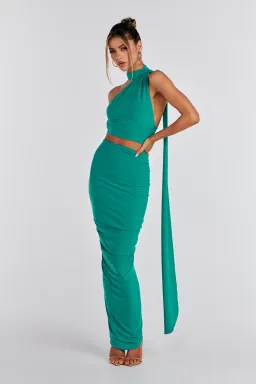 Melani the Label Kia Two Piece Set Jade Green Size 8 for rent on The Volte - image 1