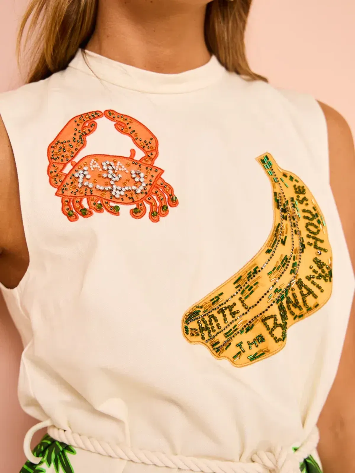 Alemais Samaki Midi Dress Multi Size 14  - Image 4