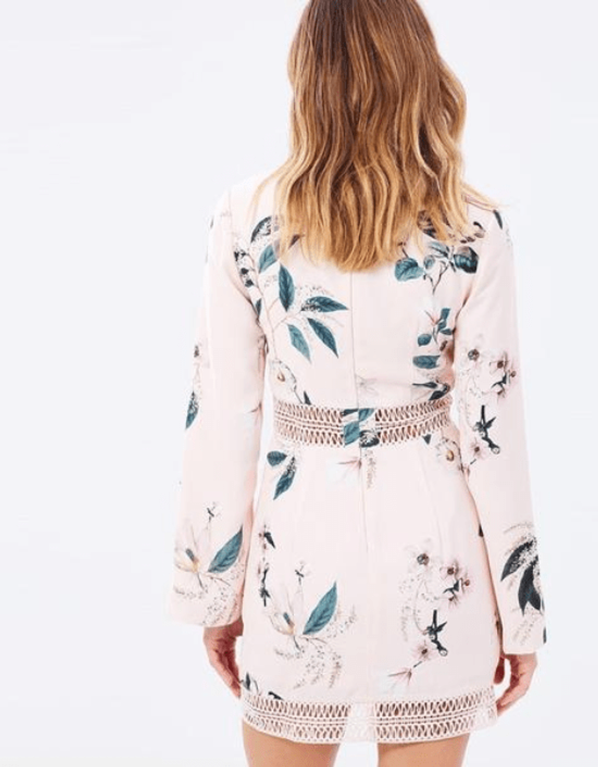 Keepsake the Label Do it Right Long Sleeve Mini Dress Print Size 6  - Image 3