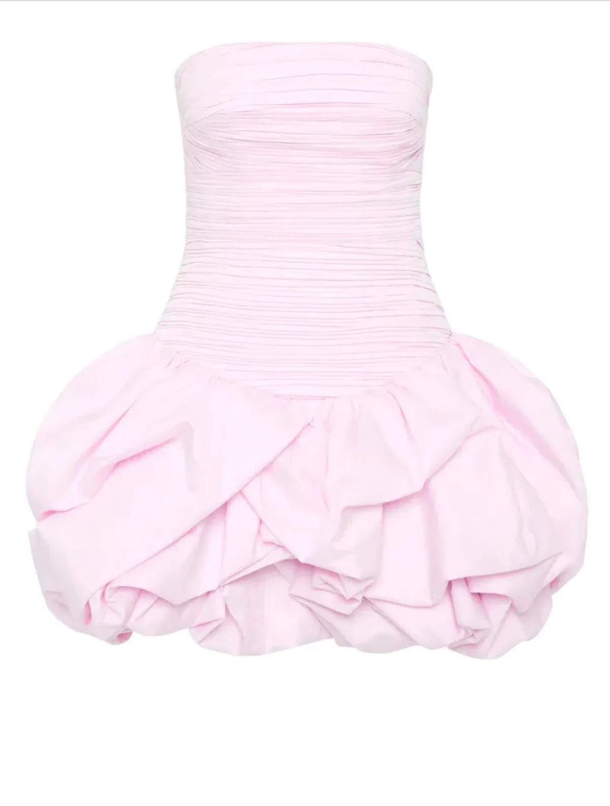 Aje Violette Bubble Hem Mini Dress Baby Pink Size 8 - Image 6