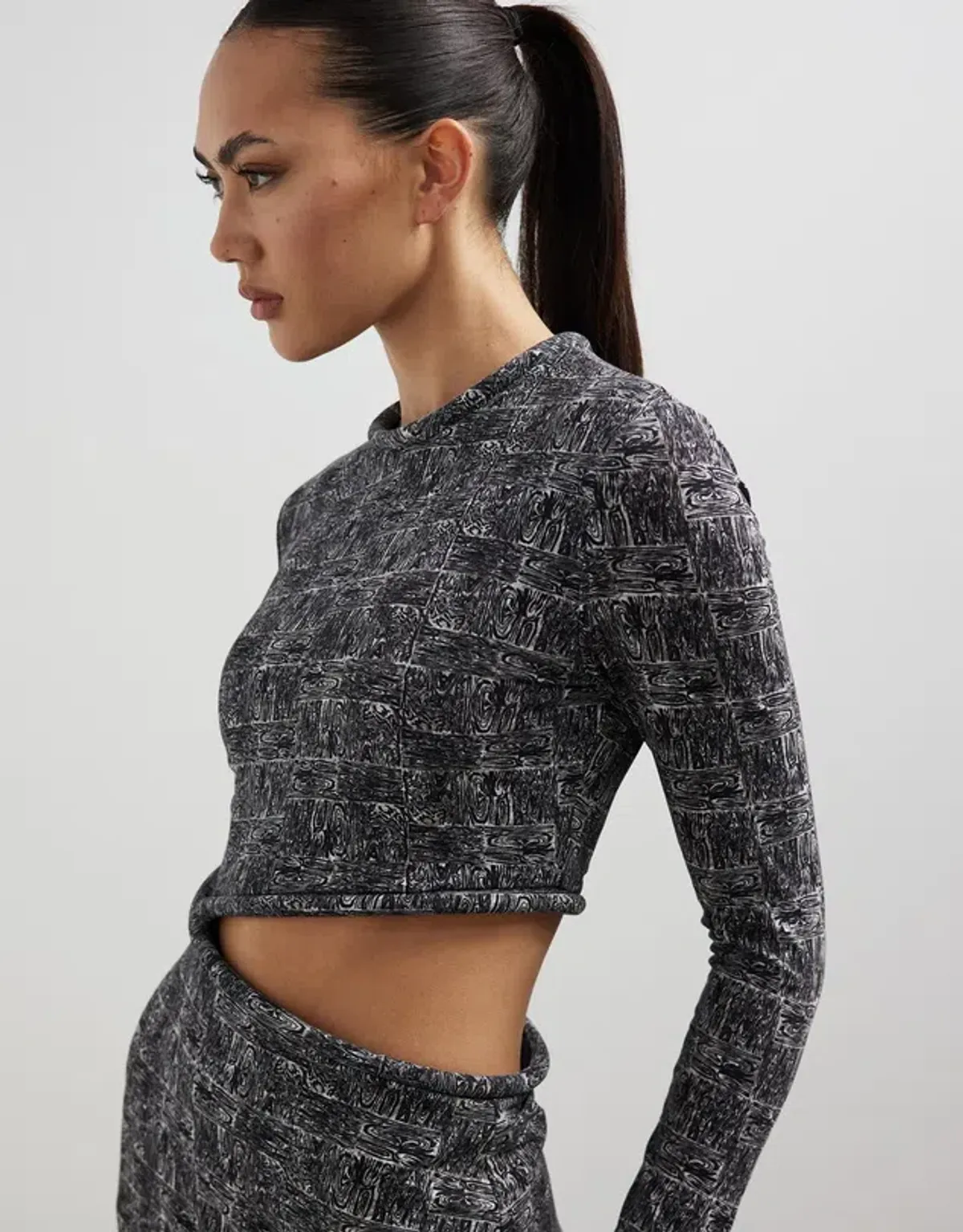 Camilla And Marc Cyrus Long Sleeve Mini Dress Grey Size 10  - Image 4