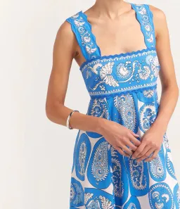 Alemais Dianna Summer Dress Blue Size 8 for rent on The Volte - image 2