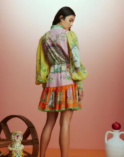 Alémais Monte Mini Dresss Multi Size 14 for rent on The Volte - image 2