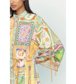 Alémais Holiday Go-to Mini Dress Multi Size 16 for rent on The Volte - image 2