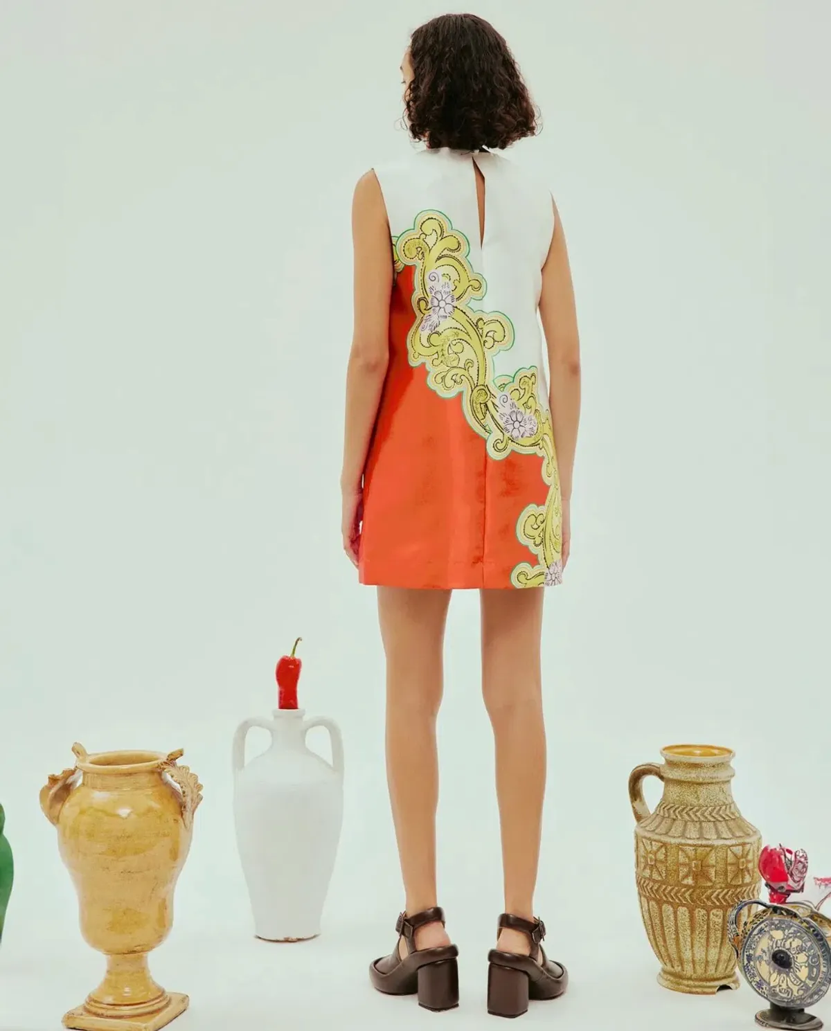 Alemais Sierra Mini Dress Print Size AU 8 - Image 2