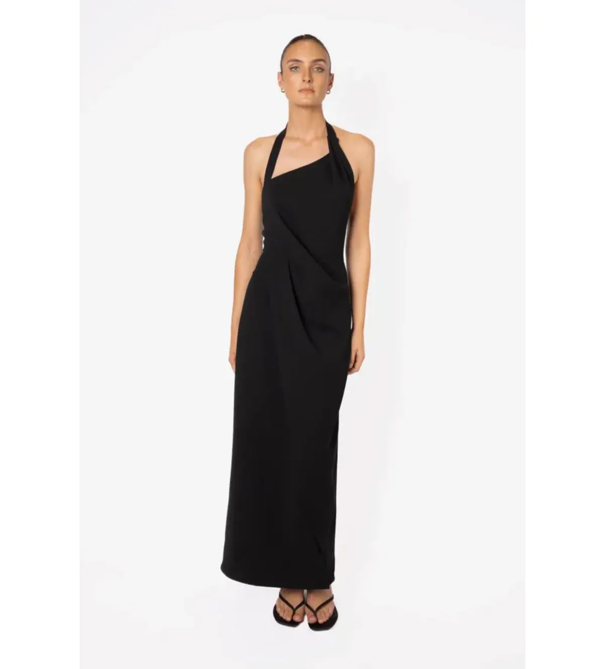 One Fell Swoop Isle Dress Black Size AU 8 - Image 1