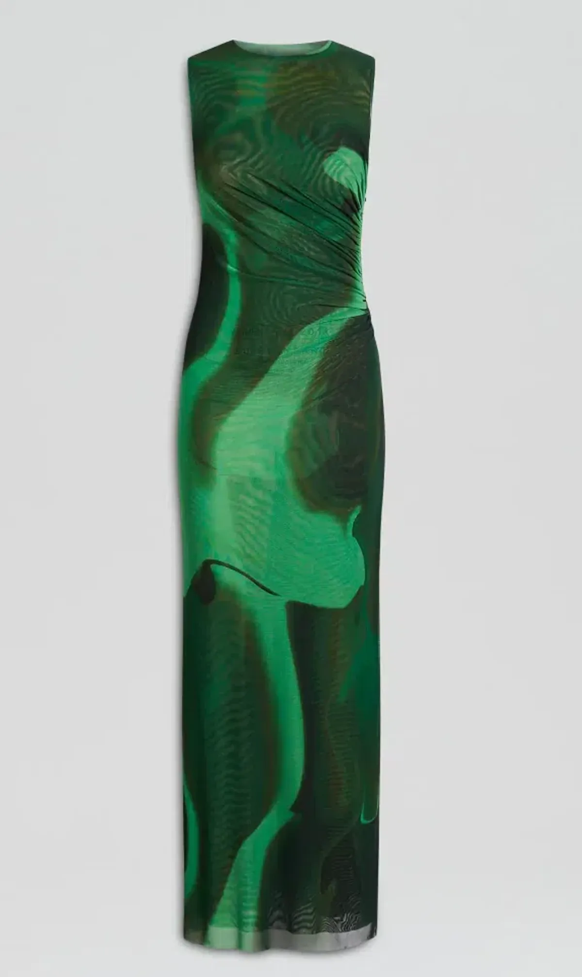 Scanlan Theodore Italian Watercolour Print Dress Safari Size 6 - Image 4