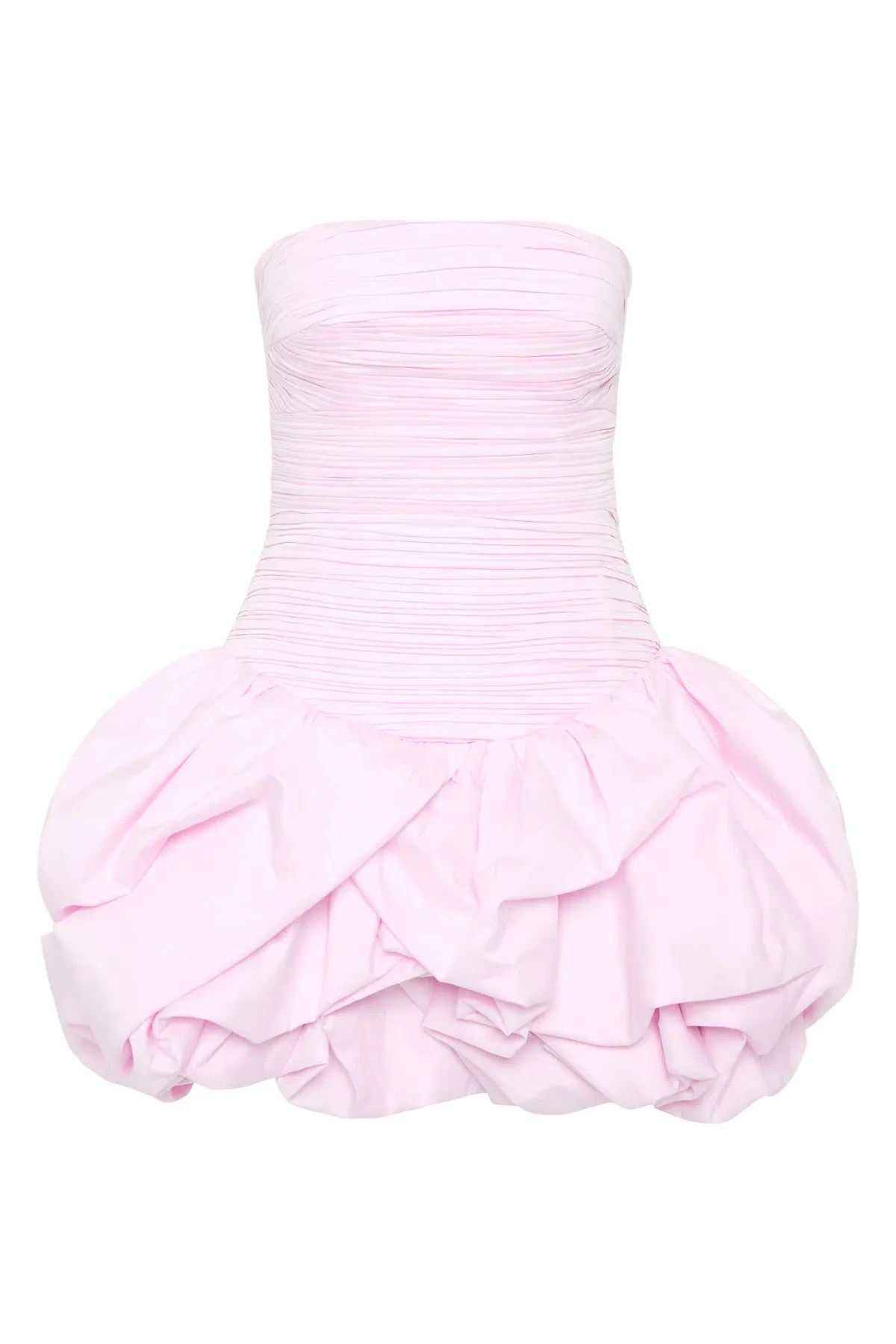 Aje Violette Bubble Hem Mini Dress Pastel Pink Size 10 - Image 4