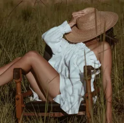 Shop Louee Thea One Shoulder Mini Dress White One Size for rent on The Volte - image 1