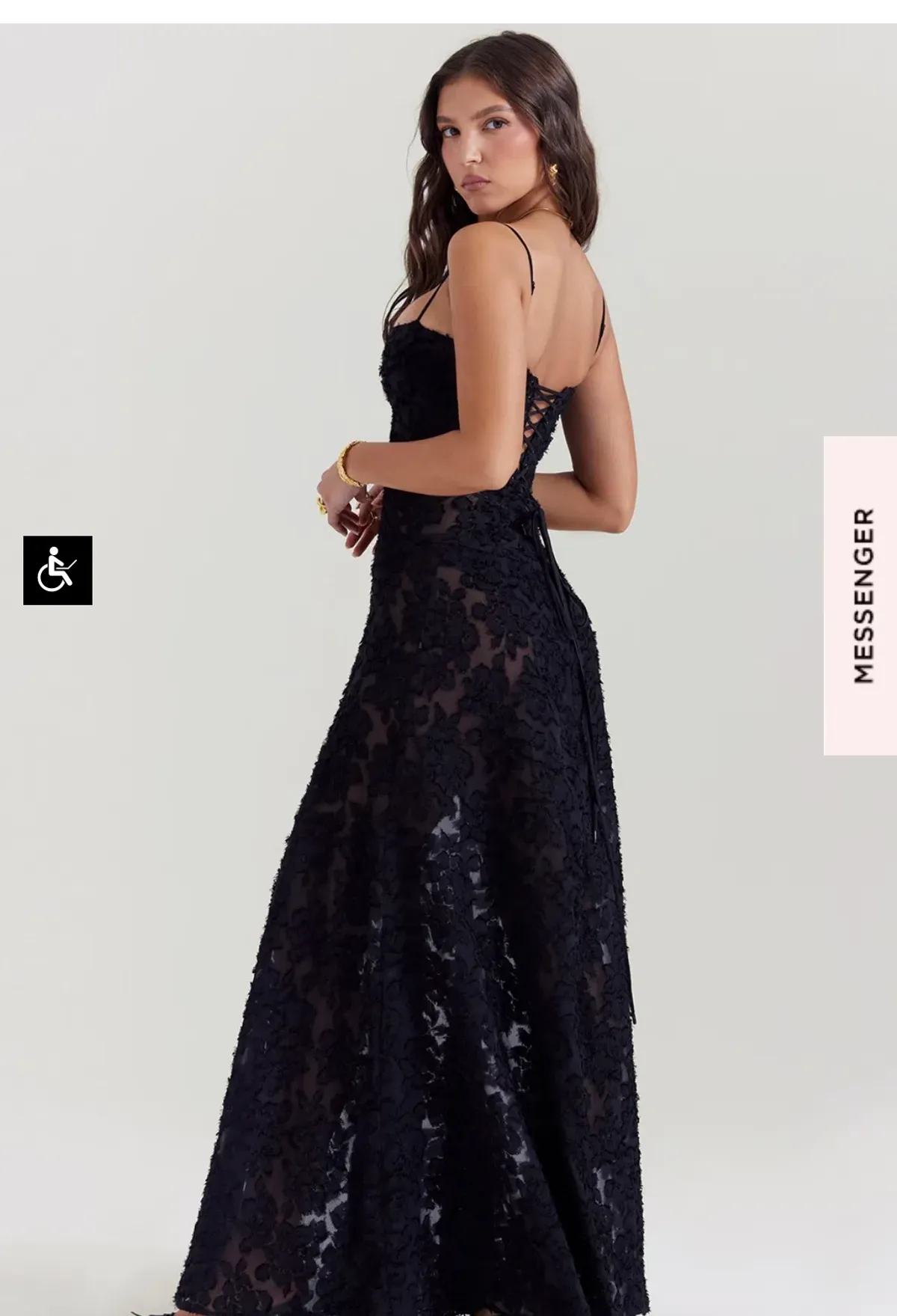 House of CB Seren Black dress Size S - Image 3