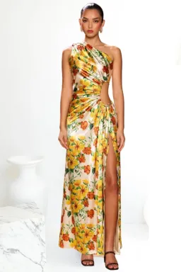 SONYA MODA Nour Yarden Floral Maxi Dress size 8 - RRP $380 for rent on The Volte - image 1