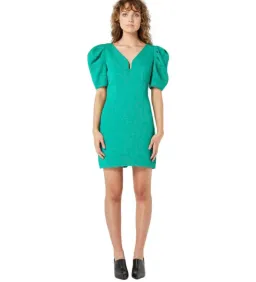 ELLIATT FLORIDITA MINI DRESS EMERALD for rent on The Volte - image 4