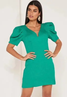 ELLIATT FLORIDITA MINI DRESS EMERALD for rent on The Volte - image 1