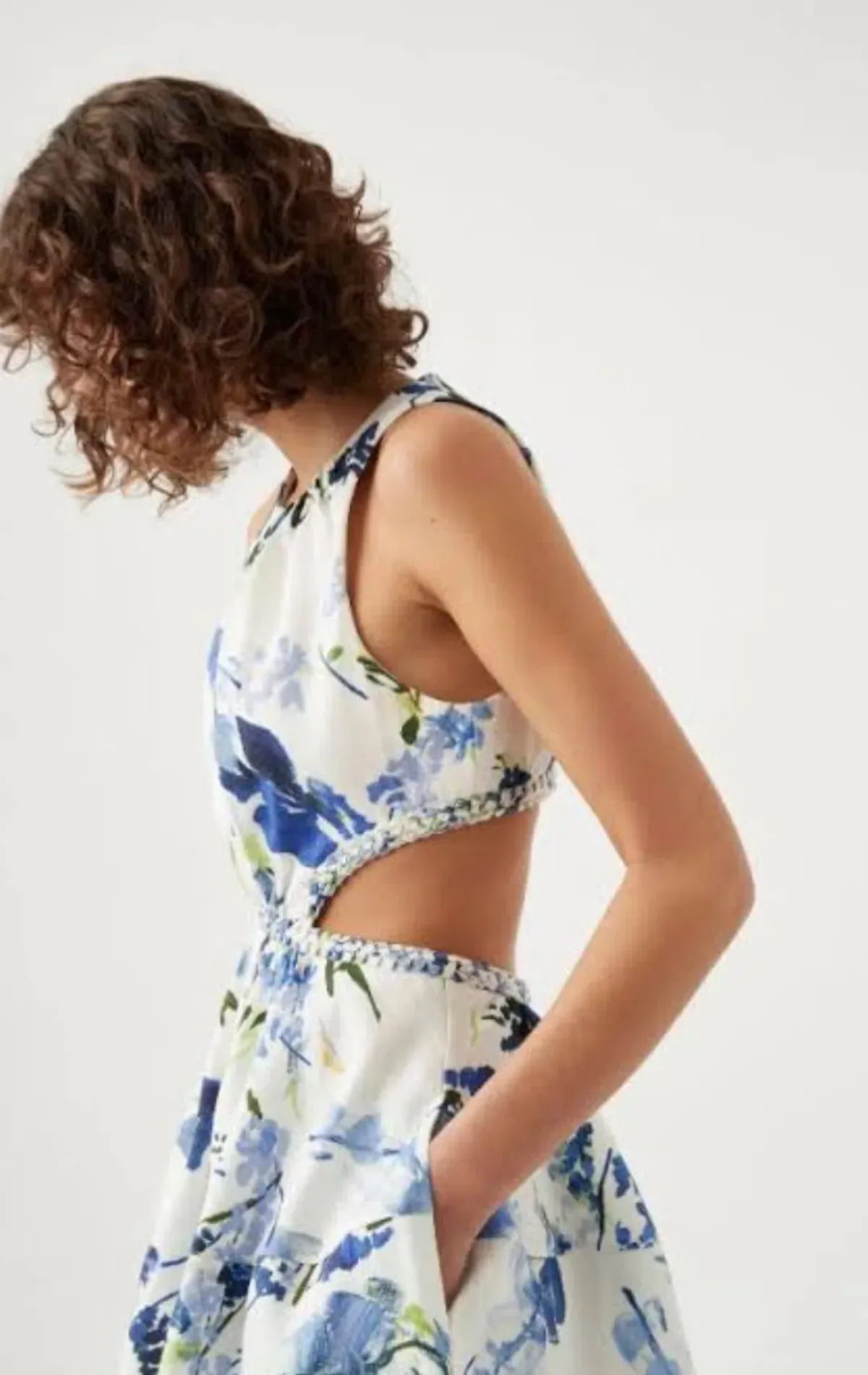 Aje Voyage Braided Cut Out Mini Dress - Image 5