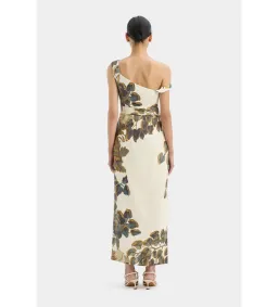 Sir The Label Evalita Twist Midi Dress Pine Valley Size 10 for rent on The Volte - image 2